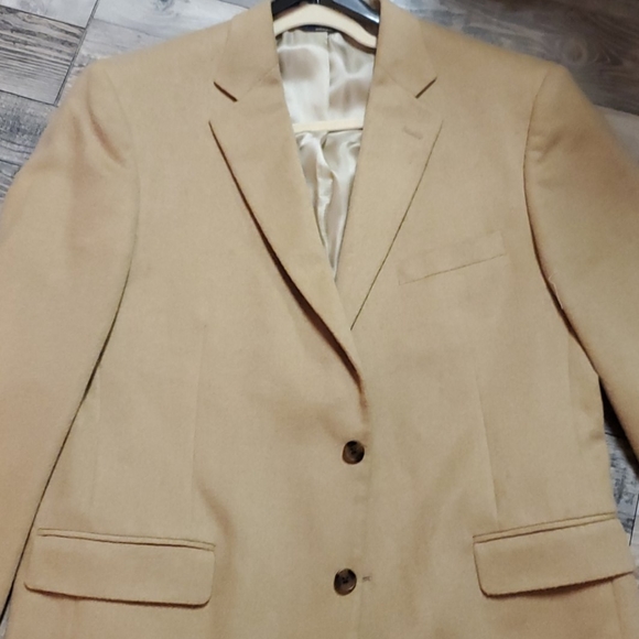 Brooks brothers sport jacket camel hair